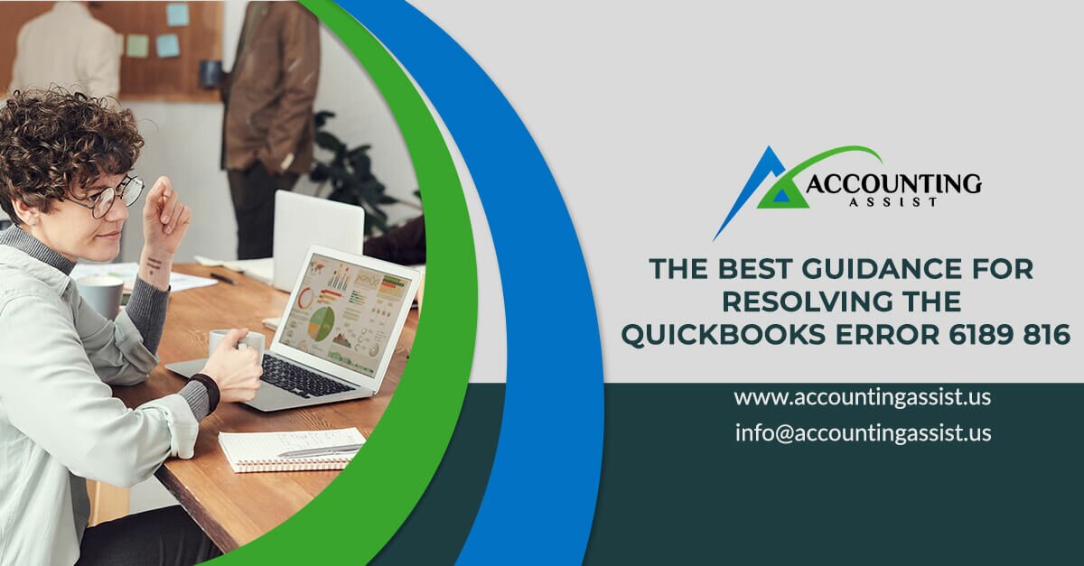 Resolve QuickBooks error 6189 816