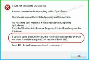 Quick Fixes for Troubleshooting QuickBooks Error 429