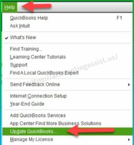 Update QB to Resolve the QuickBooks Error Code 429