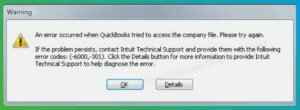 Proven Method to fix QuickBooks Error code 6000 301